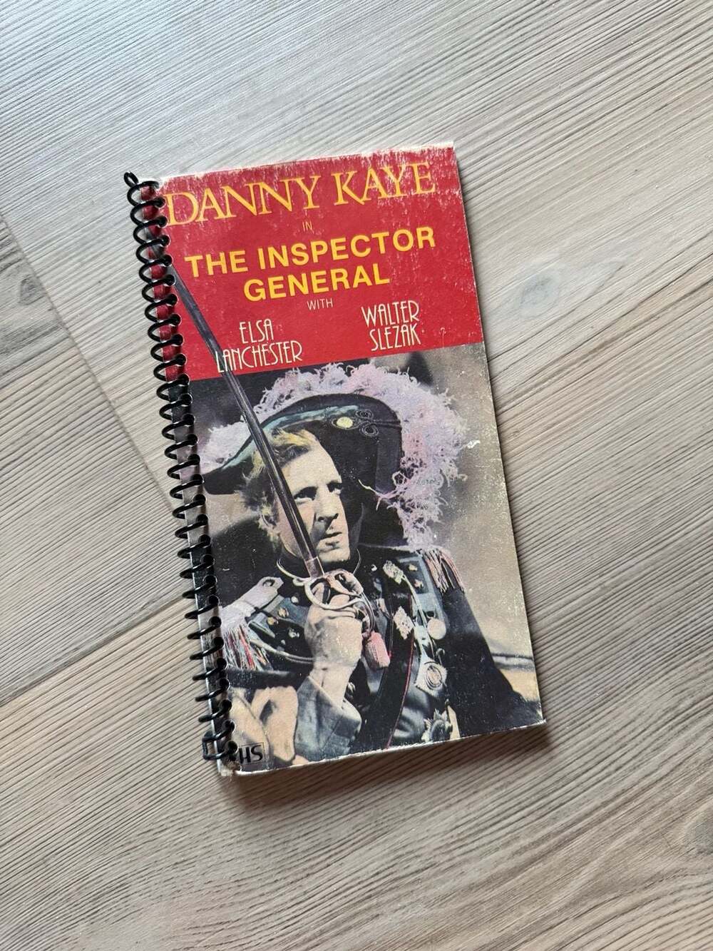 The Inspector General (1949) Danny Kaye Spiral Bound Notebook